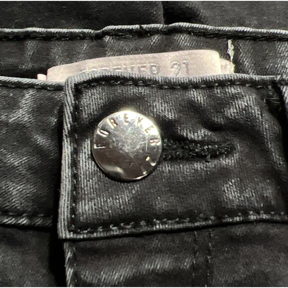 Forever 21 High Waist Skinny Jeans 5 Pocket Style Black Size 27 Ripples - Picture 5 of 11